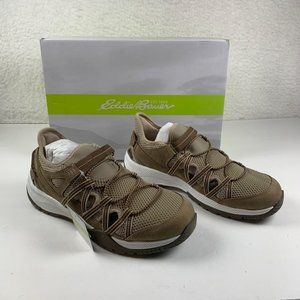 Eddie Bauer Sutton Hybrid Women's Adventure Slip-on Shoe Size 8 M Sand NIB S0222